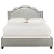 preview thumbnail 3 of 6, SAFAVIEH Theron Grey Bed (Full)