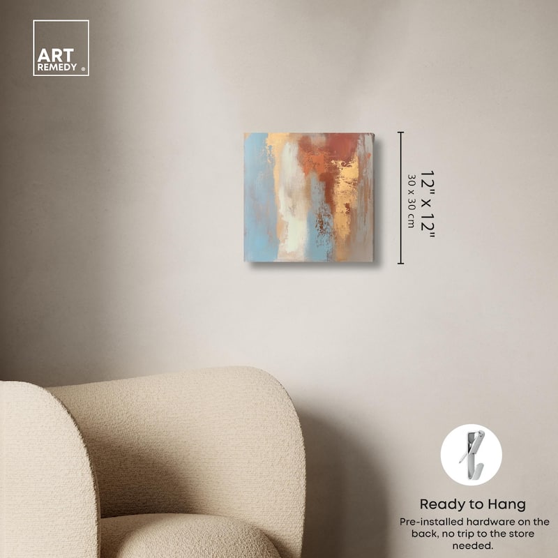 Coastal Rust II Canvas by Art Remedy, Gallery Wrapped
