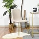 preview thumbnail 43 of 52, Carson Carrington Upholstered Dining Chair Golden Leg (Set of 4)