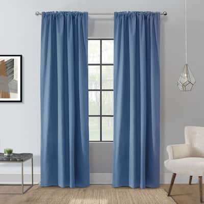 Weathermate Topsions 3-way Header Insulated Curtain Panel Pair