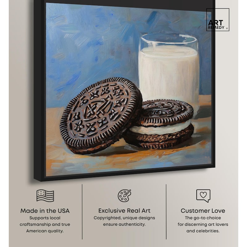 Ode to the Oreo Canvas by Art Remedy