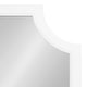 preview thumbnail 86 of 134, Kate and Laurel Hogan Scalloped Wood Framed Mirror