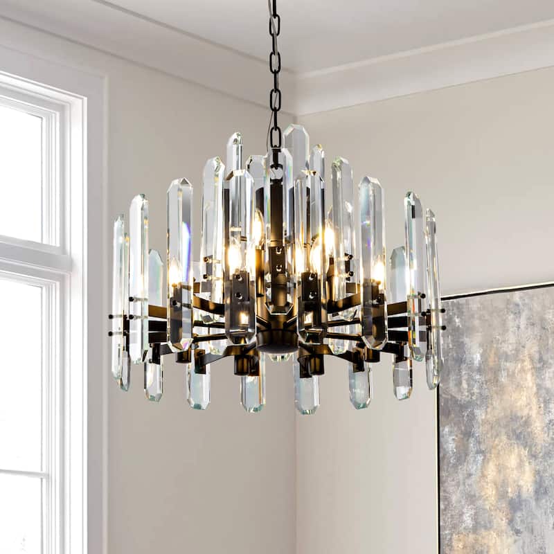 KAYLA 24- 54in Modern Luxury Crystal Chandelier Lighting - LED Ceiling Light Fixture