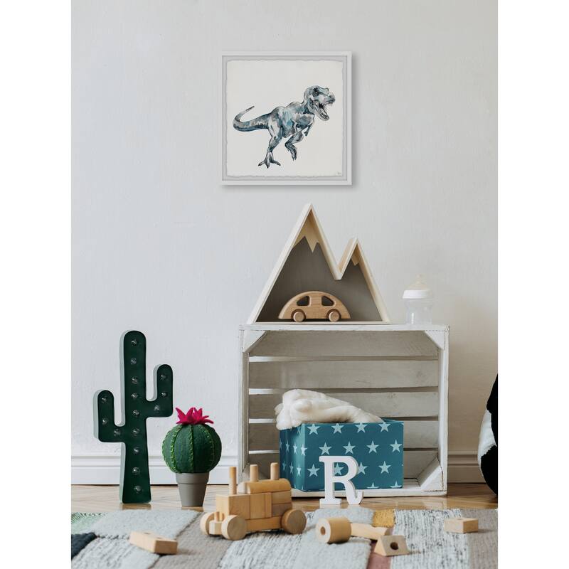 'Mighty T-Rex' Framed Painting Print