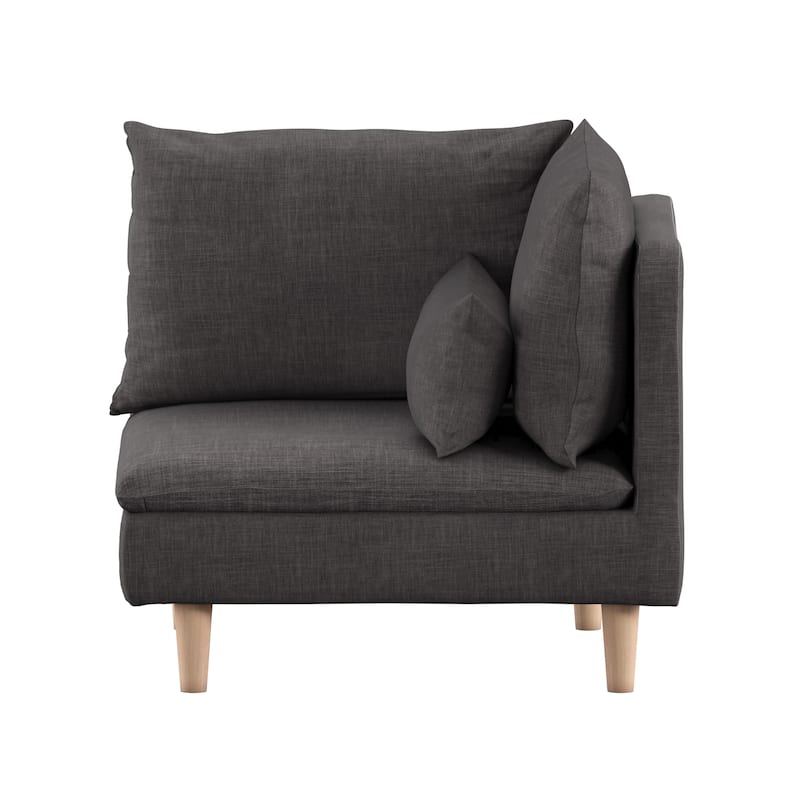 Malina Modular Mid-Century Corner Chair by iNSPIRE Q Modern