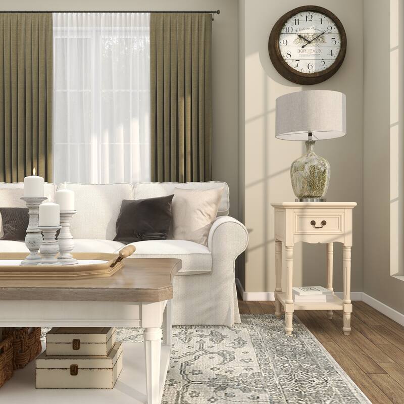 MDF Traditional Accent Table 29 x 16 x 16