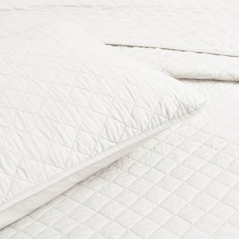 Copper Grove Balm Diamond Oversized Cotton 3-piece Quilt Set