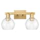 Option Brushed Brass / Clear