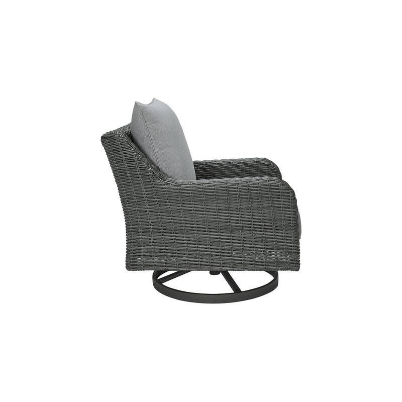 Elite Park Outdoor Swivel Lounge Chair - 32.25" W x 34" D x 33" H