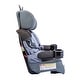 preview thumbnail 3 of 2, KidsEmbrace DC Comics Batman Caped Crusader High Back Booster Car Seat(No Harness-No Latch) Grey Blanket Included - Black/Grey