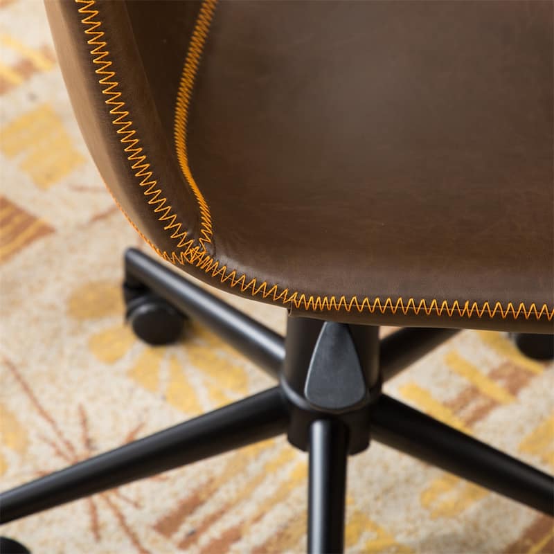 Faux Leather 360 Swivel Air Lift Office Chair