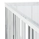 preview thumbnail 5 of 3, vidaXL Coffee Table Accent Side End Table for Living Room Stainless Steel - 39.4" x 39.4" x 19.7"