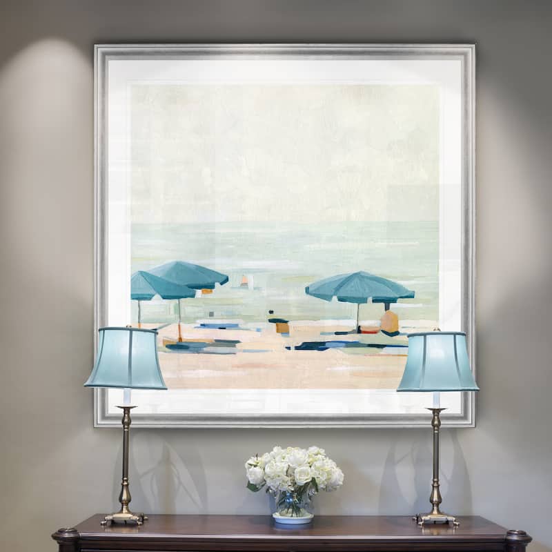 If It's the Beaches II -Black Framed Print