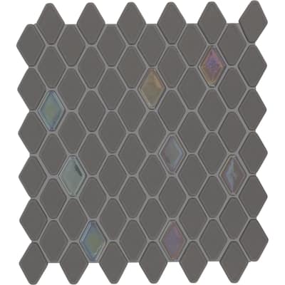 Daltile Starcastle 1.5" Elongated Hexagon Glass Wall Mosaic (15 PC Per Carton) (13.28 SQFT Per Carton)