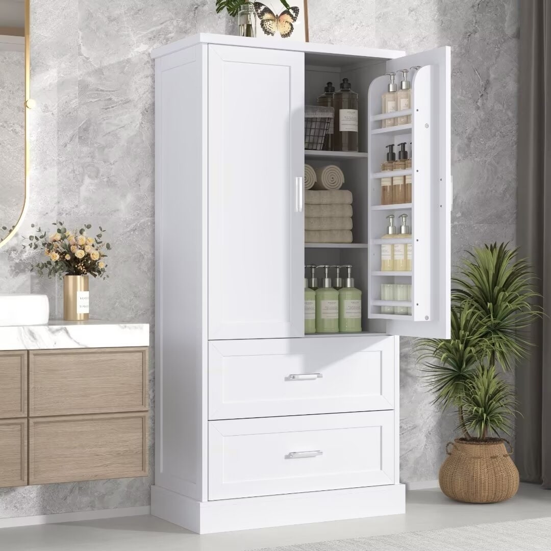 Porch Den Rocheblave Espresso Wood Multi use Cabinet with Drawer On Sale Bed Bath Beyond 21490202