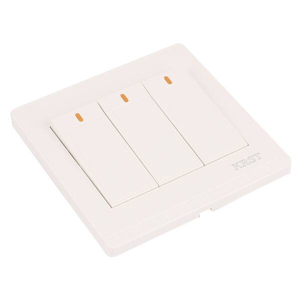 Shop On Off Press Button 3 Gang 2 Way Wall Switch Home Light