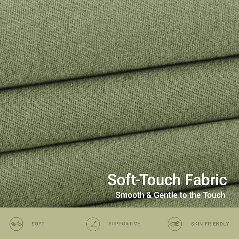 Fabric/Leather Modern Accent Chairs with Lounge Seat