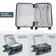 preview thumbnail 25 of 51, Carry-on Luggage 20 Inch Front Open Luggage Lightweight Suitcase