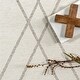 preview thumbnail 18 of 17, Nuloom Sinclair SuperiorWash Lattice Reversible Machine Washable Area Rug