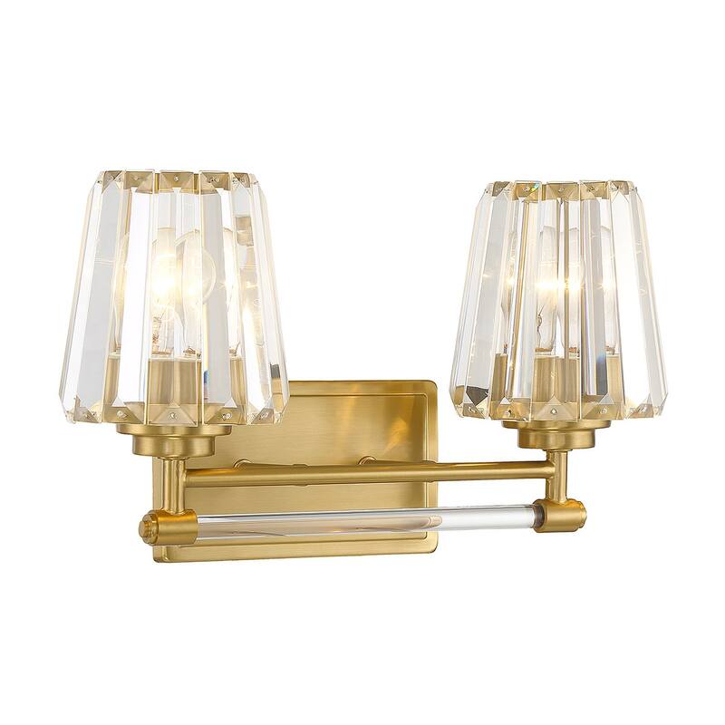 Savoy House 8-6001-2 Garnet 2 Light 16" Wide Vanity Light