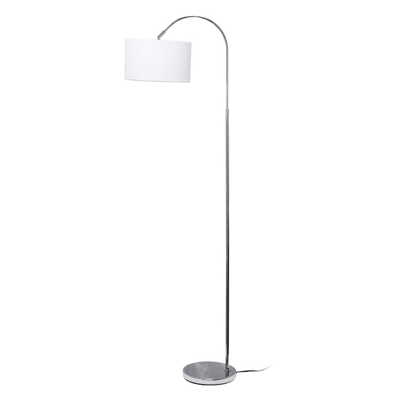 Arched Brushed Nickel Floor Lamp