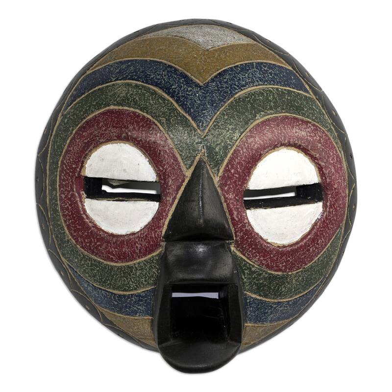 Novica Handmade Kunimdu African Wood Mask