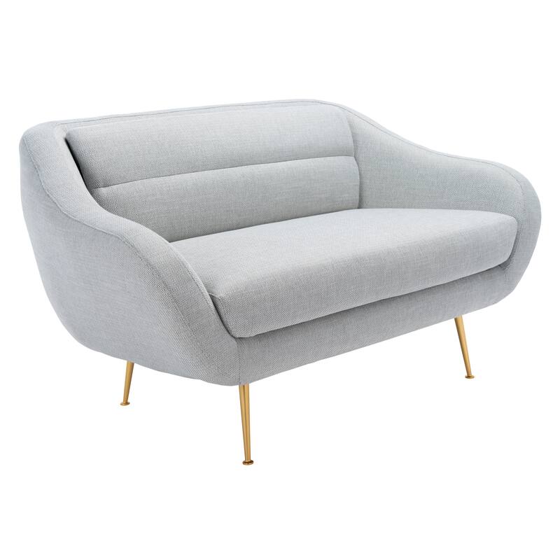 SAFAVIEH Home Belladonna Mid-Century Lovesea - 55"W x 32"D x 29"H