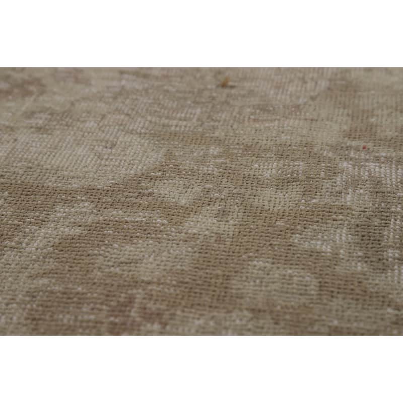 Tabriz Persian Area Rug Handmade Vintage Wool Carpet - 8'3"x 10'4"