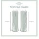 preview thumbnail 8 of 6, ATI Home Belgian Sheer Window Curtain Panel Pair with Rod Pocket