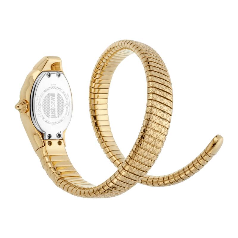 Just Cavalli Women's JC1L001M0055 Quartz Watch - Gold-Tone