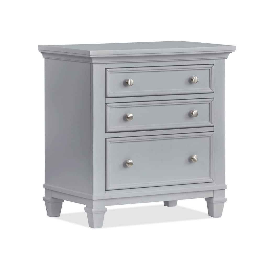 Magnussen Home Charleston Harbor Gray Drawer Nightstand