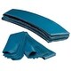 preview thumbnail 3 of 14, Machrus Upper Bounce Trampoline Appearance Replacement Set; 9' Round Safety Pad with 8-pole Sleeve Protectors Aquamarine