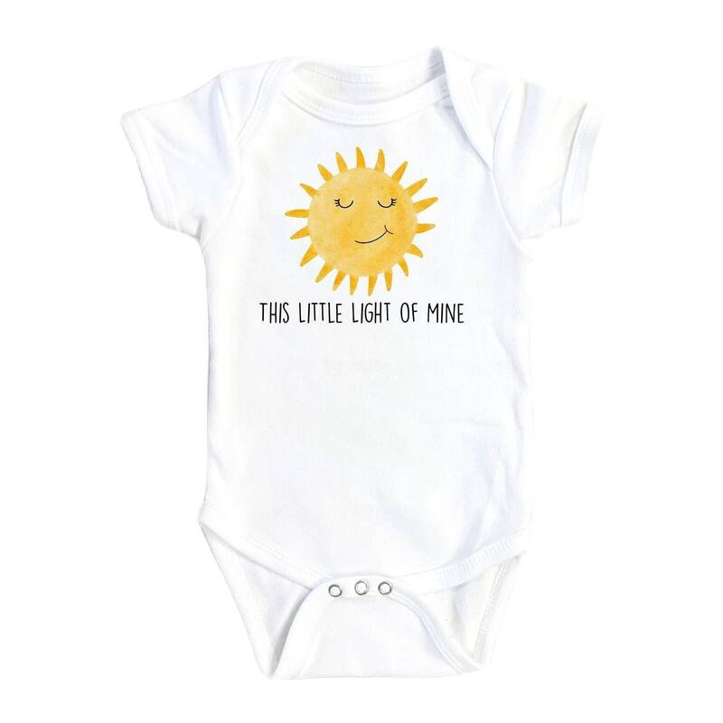 Religious Sunshine - Baby Boy Girl Clothes Infant Bodysuit Funny Cute Newborn - Blue - 0-3M