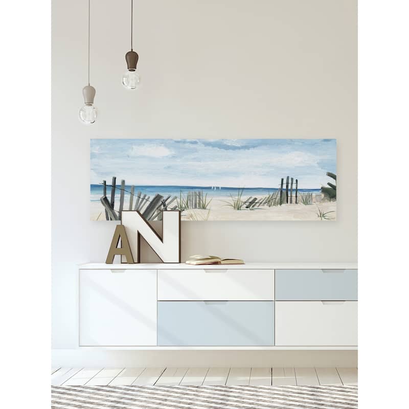 'View of Paradise' Painting Print on Wrapped Canvas