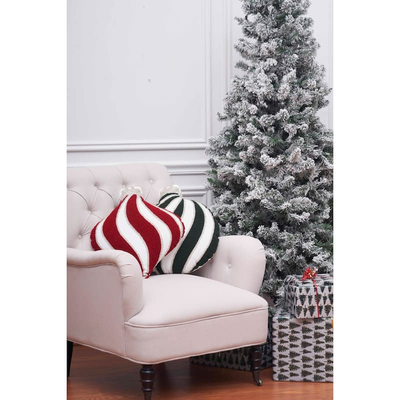 Red Ornament Pillow