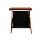 Option Chestnut Frame / Black Canvas