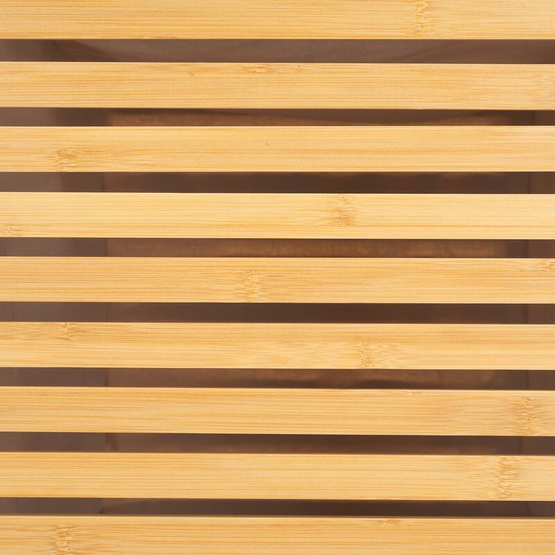 SAFAVIEH Lyubka 2-Compartment Laundry Basket - 34.3 In. W x 17.7 In. D x 25 In. H - 34Wx18Dx25H