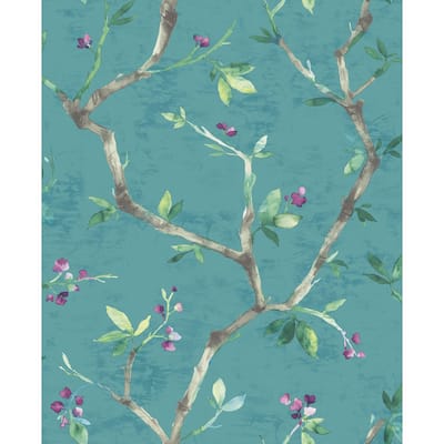 Seabrook Designs Branch Trail Unpasted Wallpaper