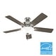 preview thumbnail 2 of 17, Hunter 52" Pro's Best Traditional Ceiling Fan with LED Light Kit and Pull Chain - DC Motor - ENERGY STAR!