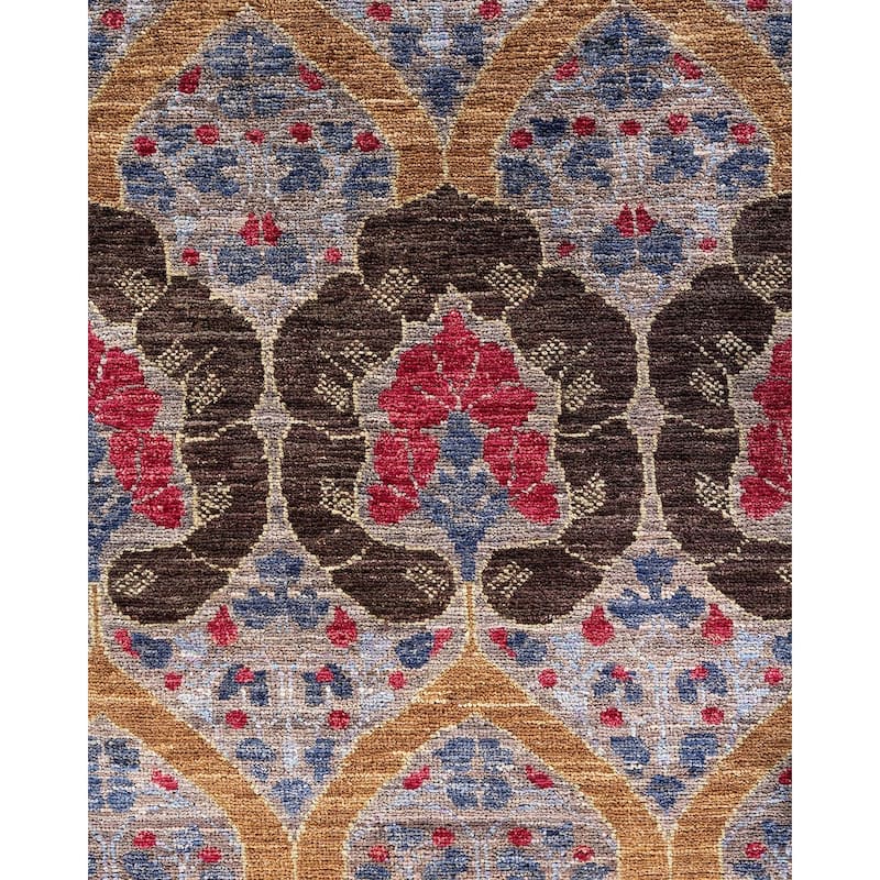 Overdyed, One-of-a-Kind Hand-Knotted Area Rug - Beige - 5' 0" x 7' 7"