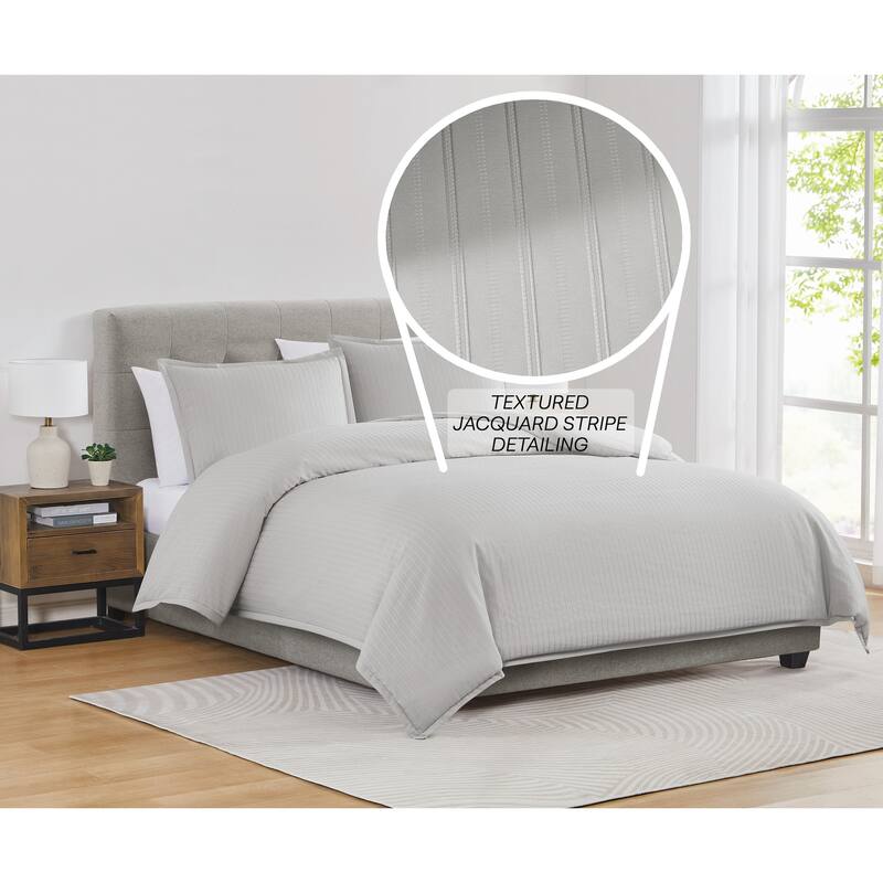 Royal Velvet Olivia Stripe Full/Queen Comforter Set