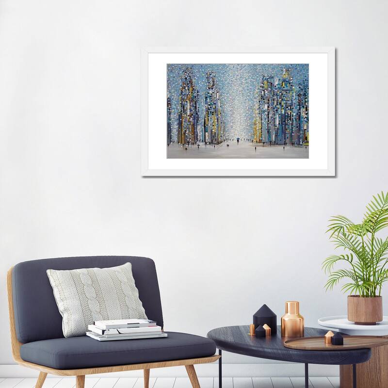 iCanvas "Sunny Cityscape" by Ekaterina Ermilkina