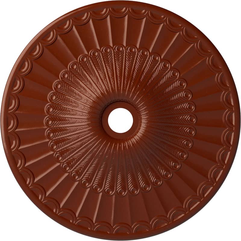 36 5/8"OD x 3 5/8"ID x 2 3/8"P Galveston Ceiling Medallion