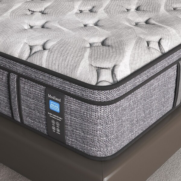 燻*人様 Spectrum midium ワイヤーバスケット M グレー 4個 Modland 14'' Queen Hybrid Memory Foam Mattress in a Box - Pressure