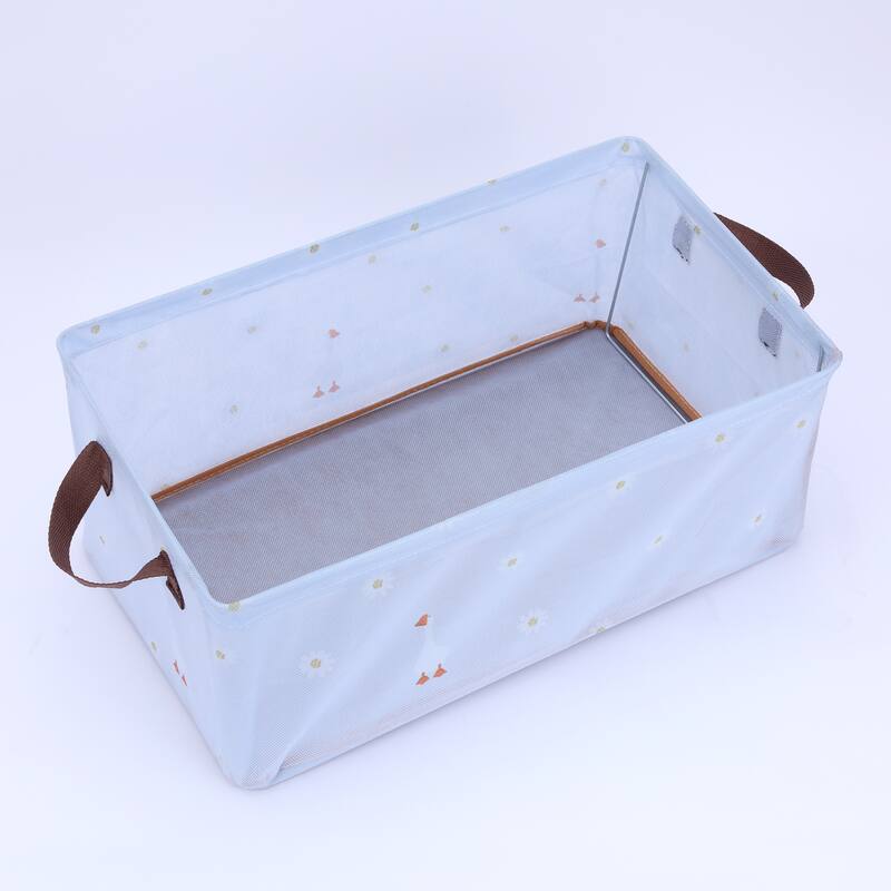 Storage Cube, 1 Pack Fabric Storage Bins with Handles for Shelves Closet, Collapsible Storage Basket for Organizing Clothes