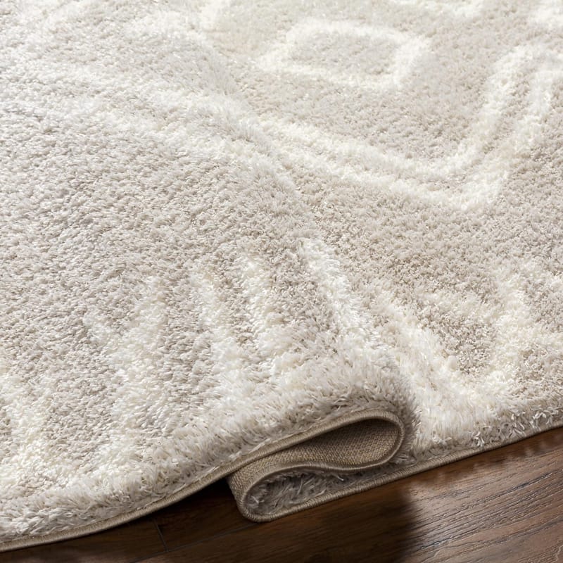 Livabliss Cloudy Boho Casual Plush Area Rug
