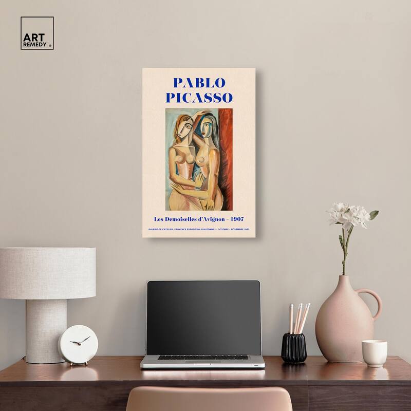 Picasso's Avignon Canvas by Art Remedy, Gallery Wrapped