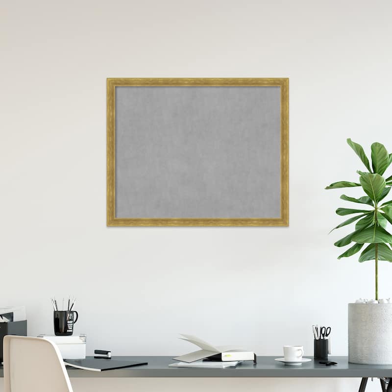 Amanti Art Angled Gold Framed Magnetic Board