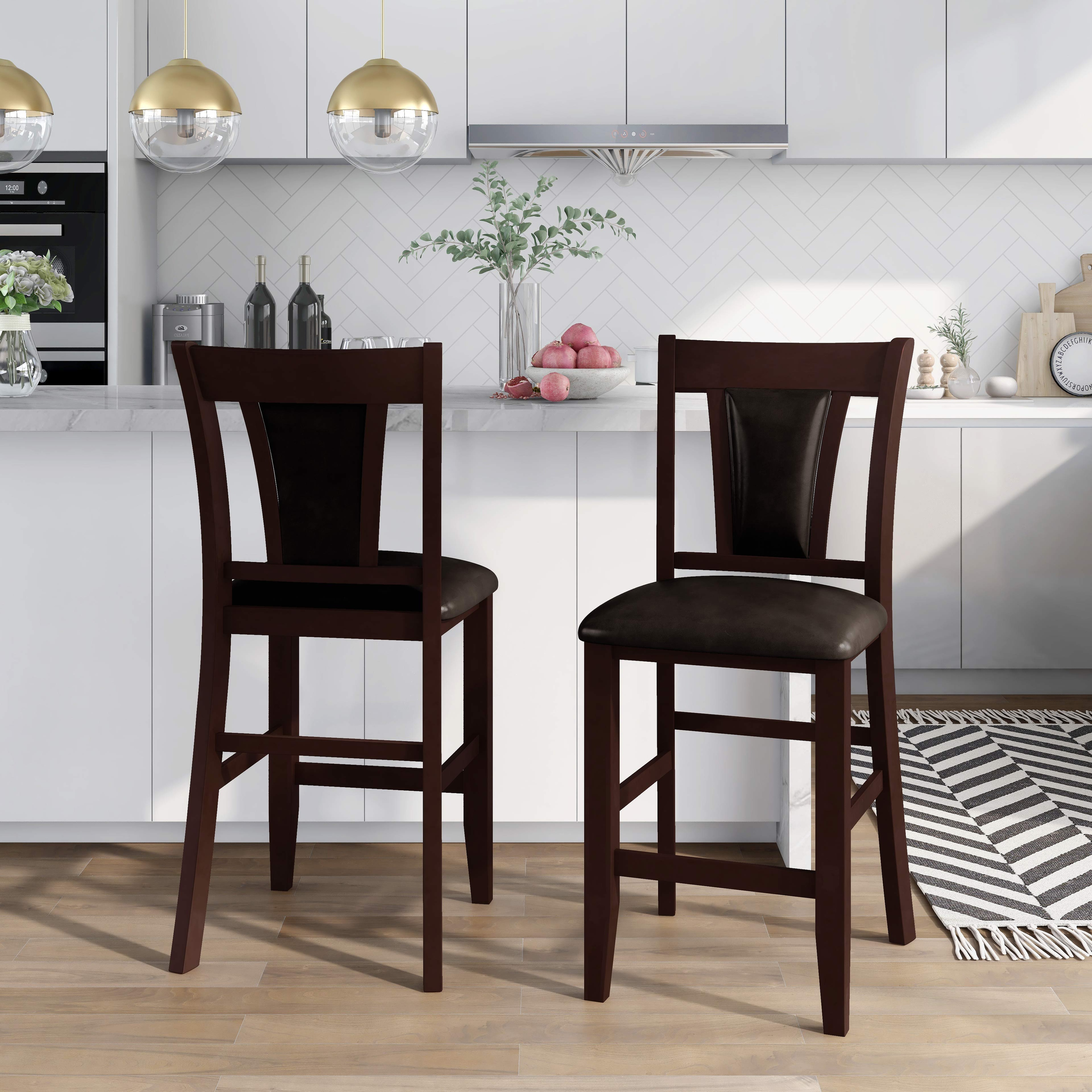 Cherry counter height stools deals