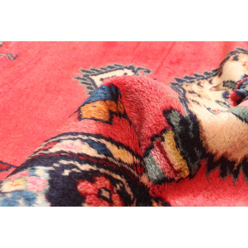 ECARPETGALLERY Hand-knotted Andelz Red Wool Rug - 3'1 x 5'11